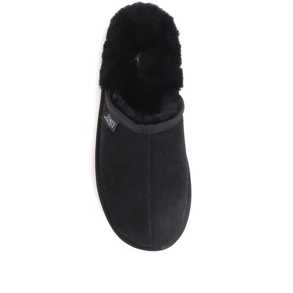 Men's Sheepskin Lined Slippers - DALBY / 319 282