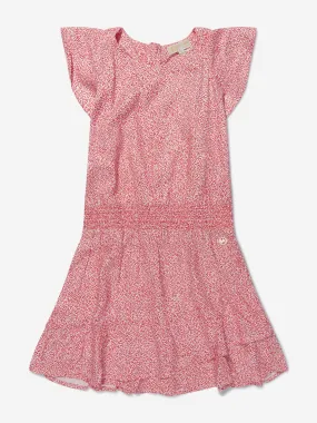 Michael Kors Girls Liberty Print Ruffle Dress