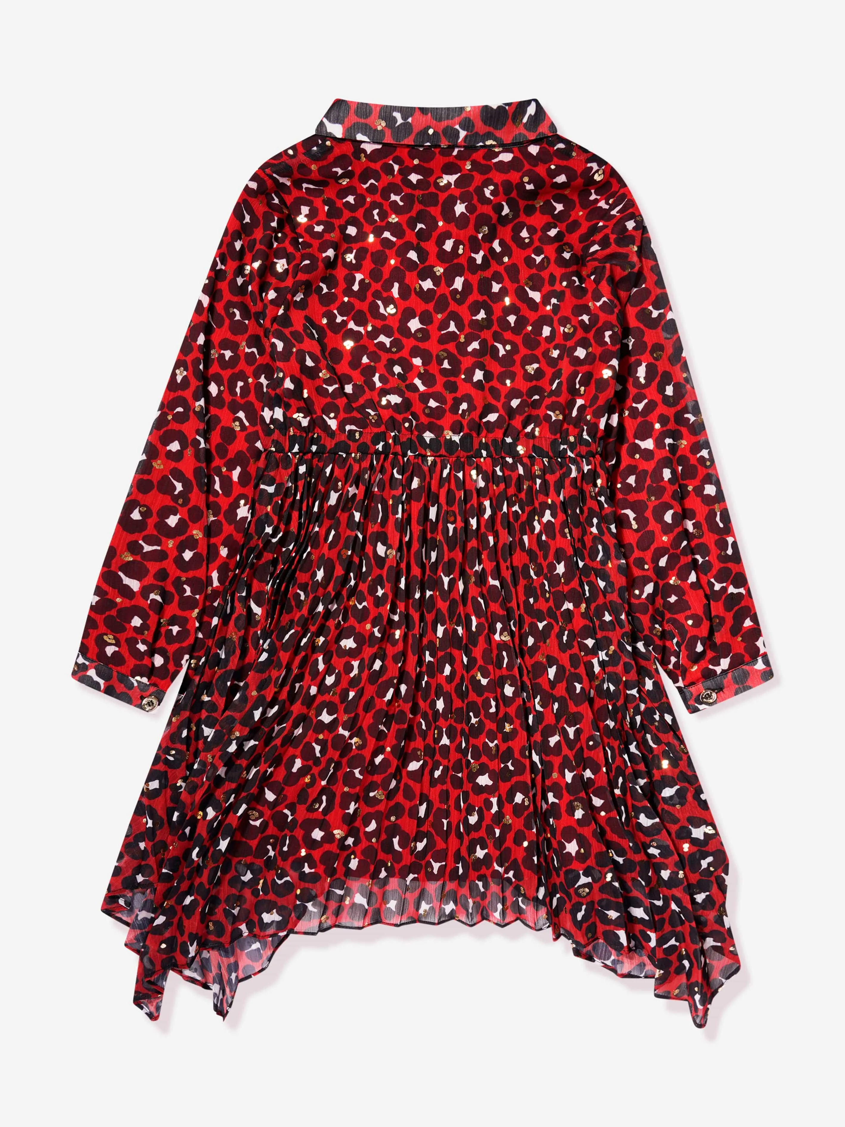 Michael Kors Girls Shirt Dress in Red