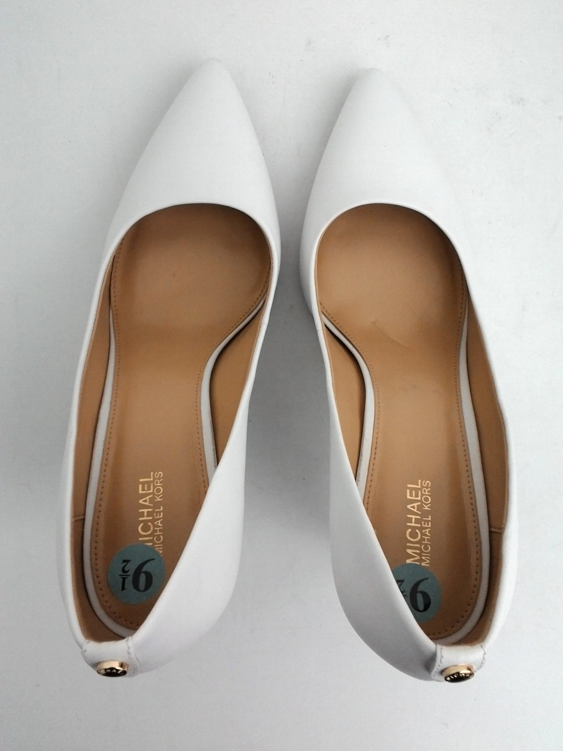 MICHAEL Michael Kors Dorothy Flex Pumps White Size 9.5 M