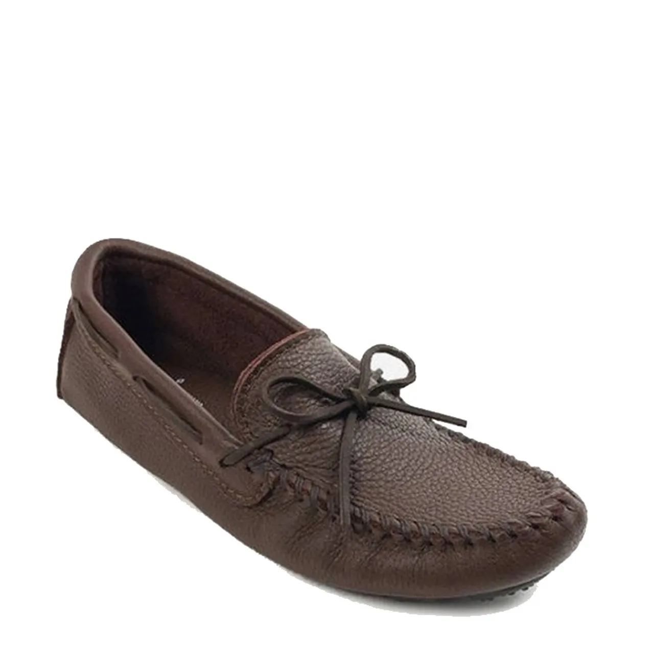 Minnetonka 952 MOOSEHIDE DRIVER Brown Moccasins