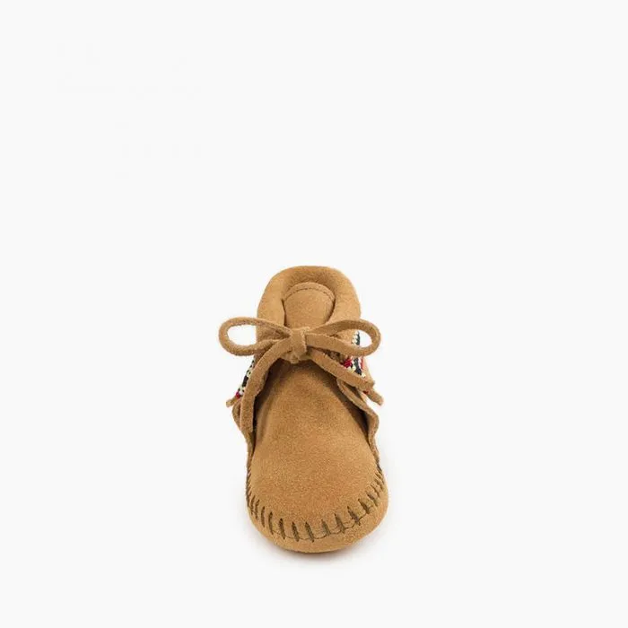 Minnetonka Infant Braid Bootie Moccasins