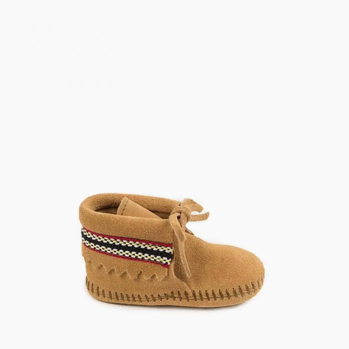 Minnetonka Infant Braid Bootie Moccasins