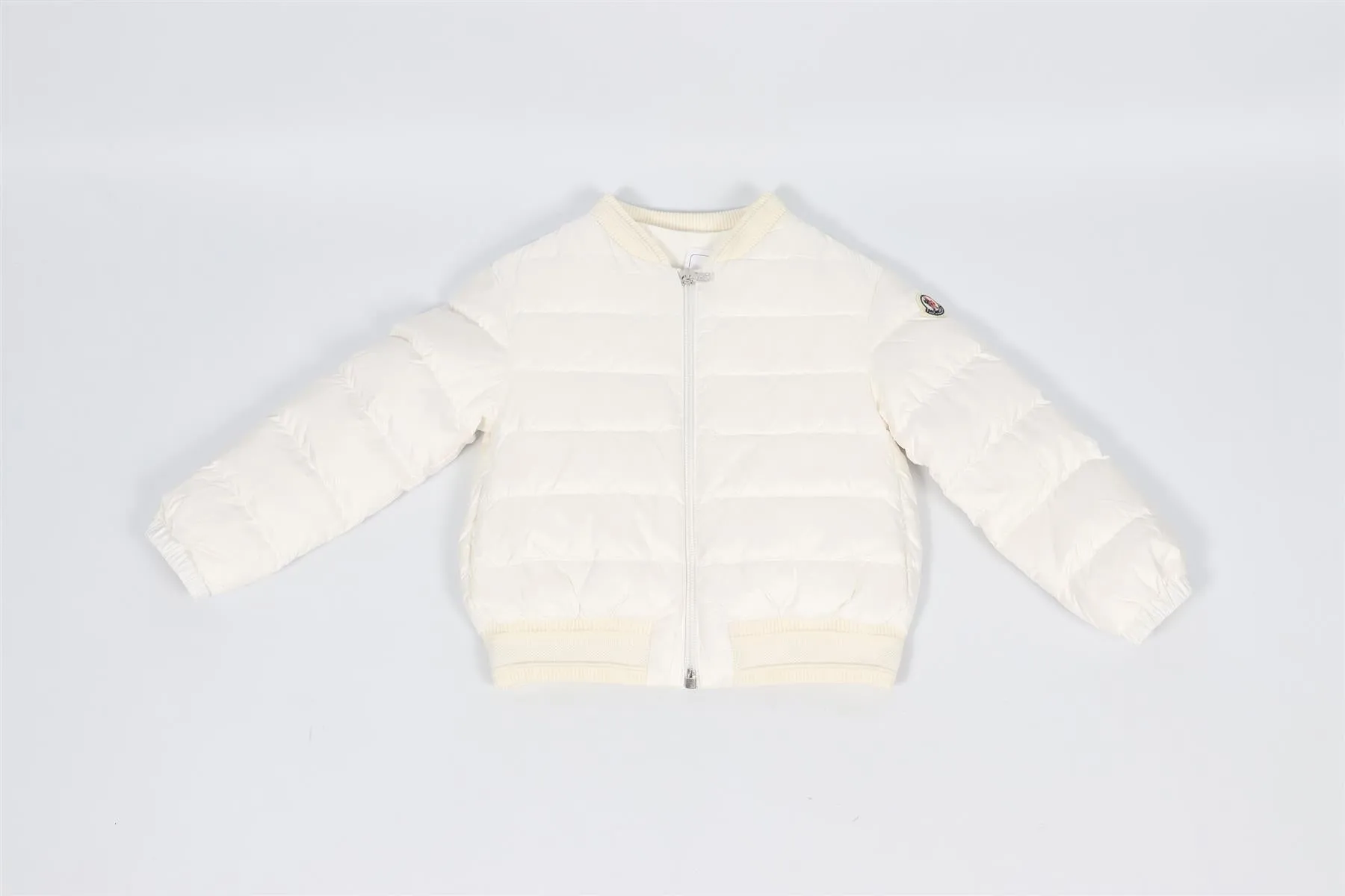 MONCLER WHITE KIDS GRILS PADDED JACKET 3 YEARS