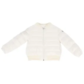 MONCLER WHITE KIDS GRILS PADDED JACKET 3 YEARS