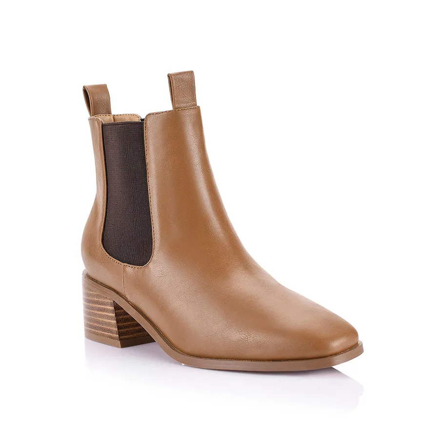 Nas II Chelsea Ankle Boots - Tan