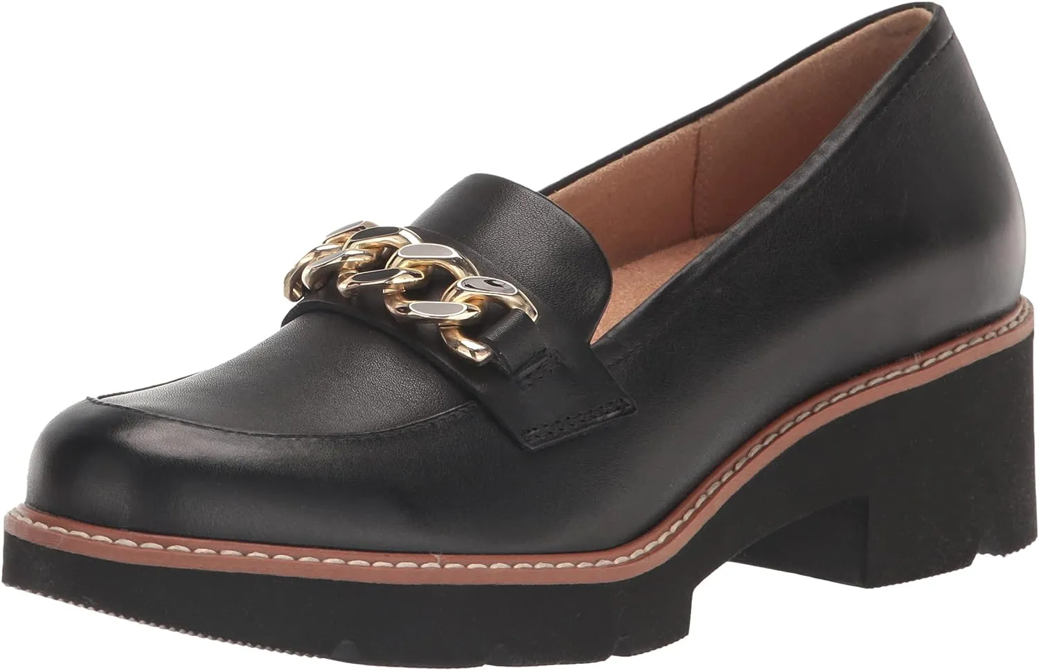 Naturalizer Women's Desi Platform Lug Sole Heeled Loafers