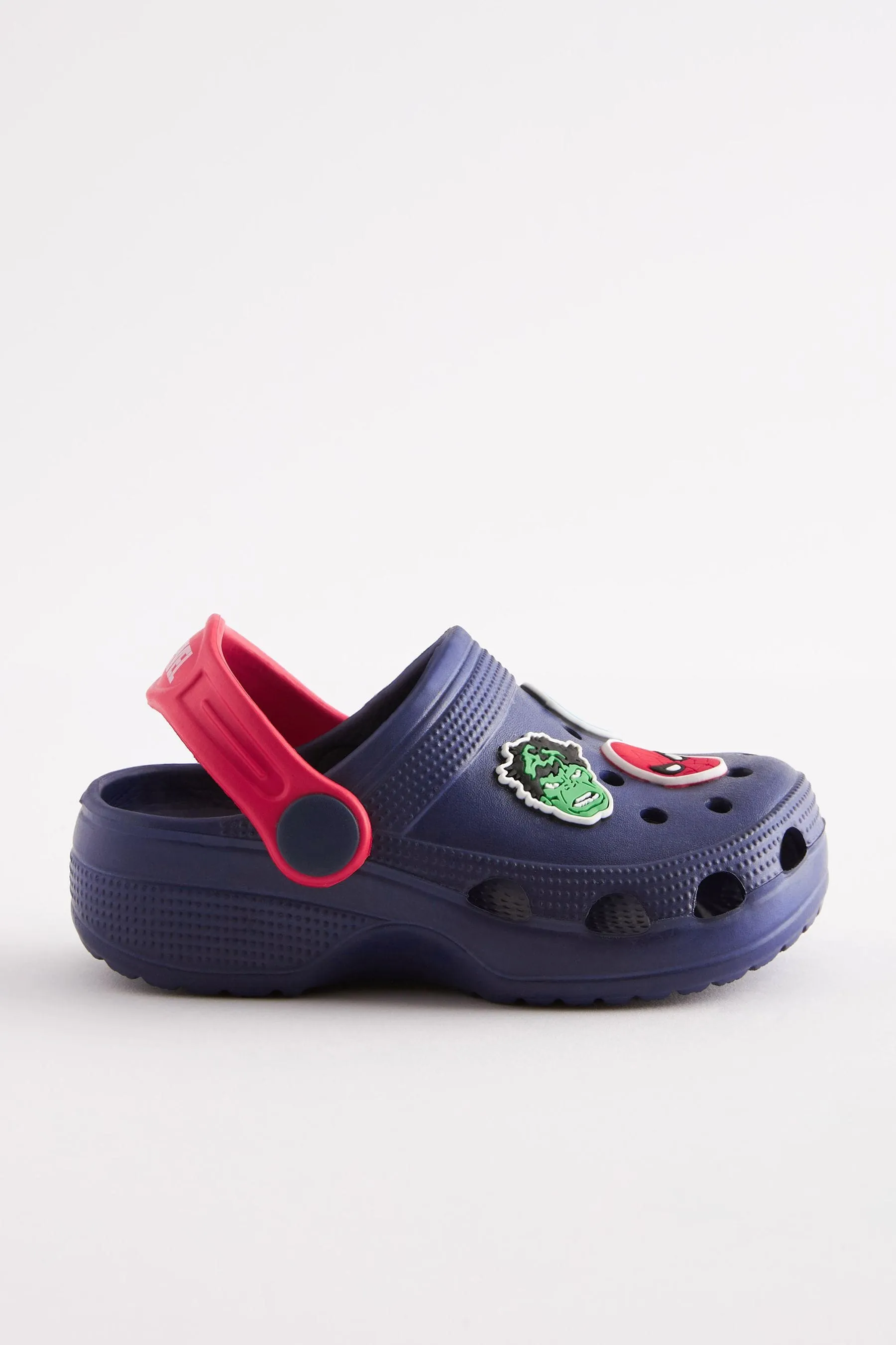 Navy Blue Marvel Clogs