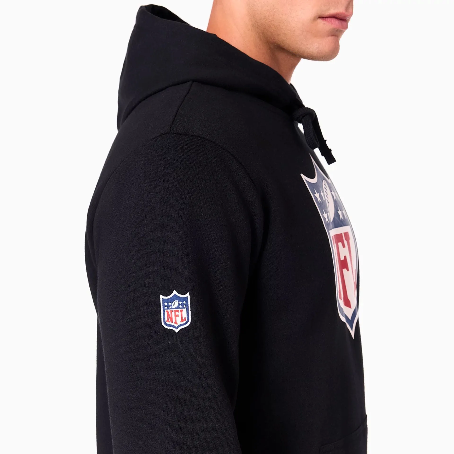 NFL Shield Logo NFL Black Pullover Hoodie