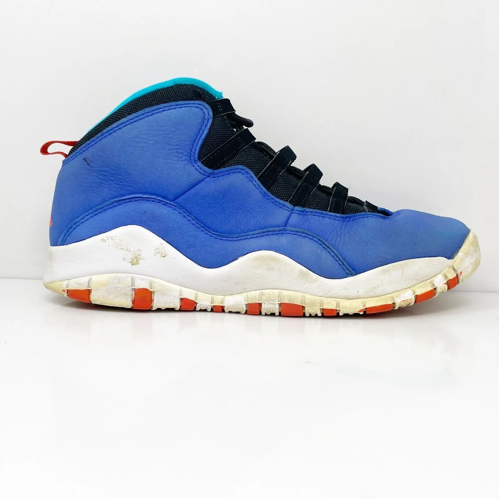 Nike Boys Air Jordan 10 310806-408 Blue Basketball Shoes Sneakers Size 6Y