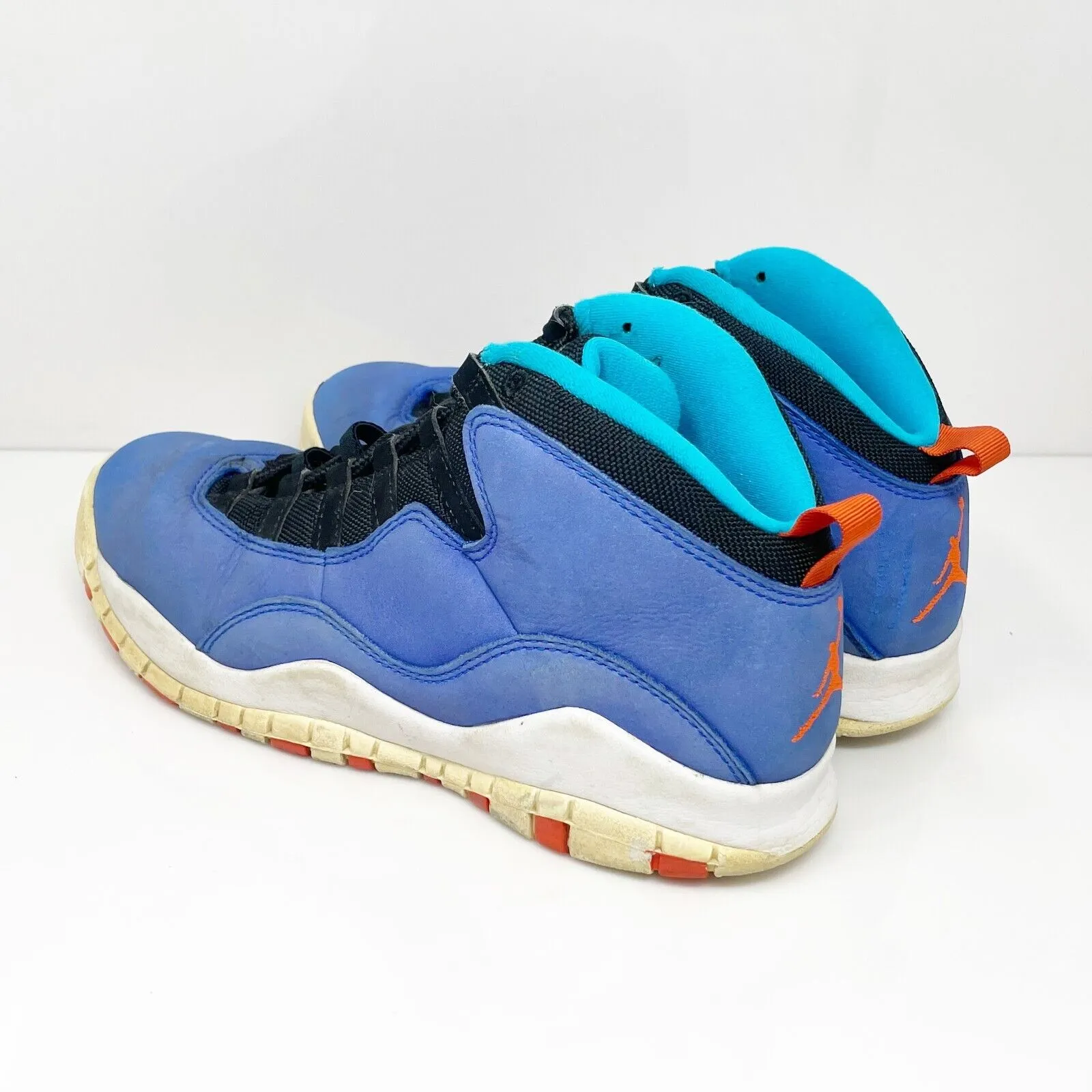 Nike Boys Air Jordan 10 310806-408 Blue Basketball Shoes Sneakers Size 6Y