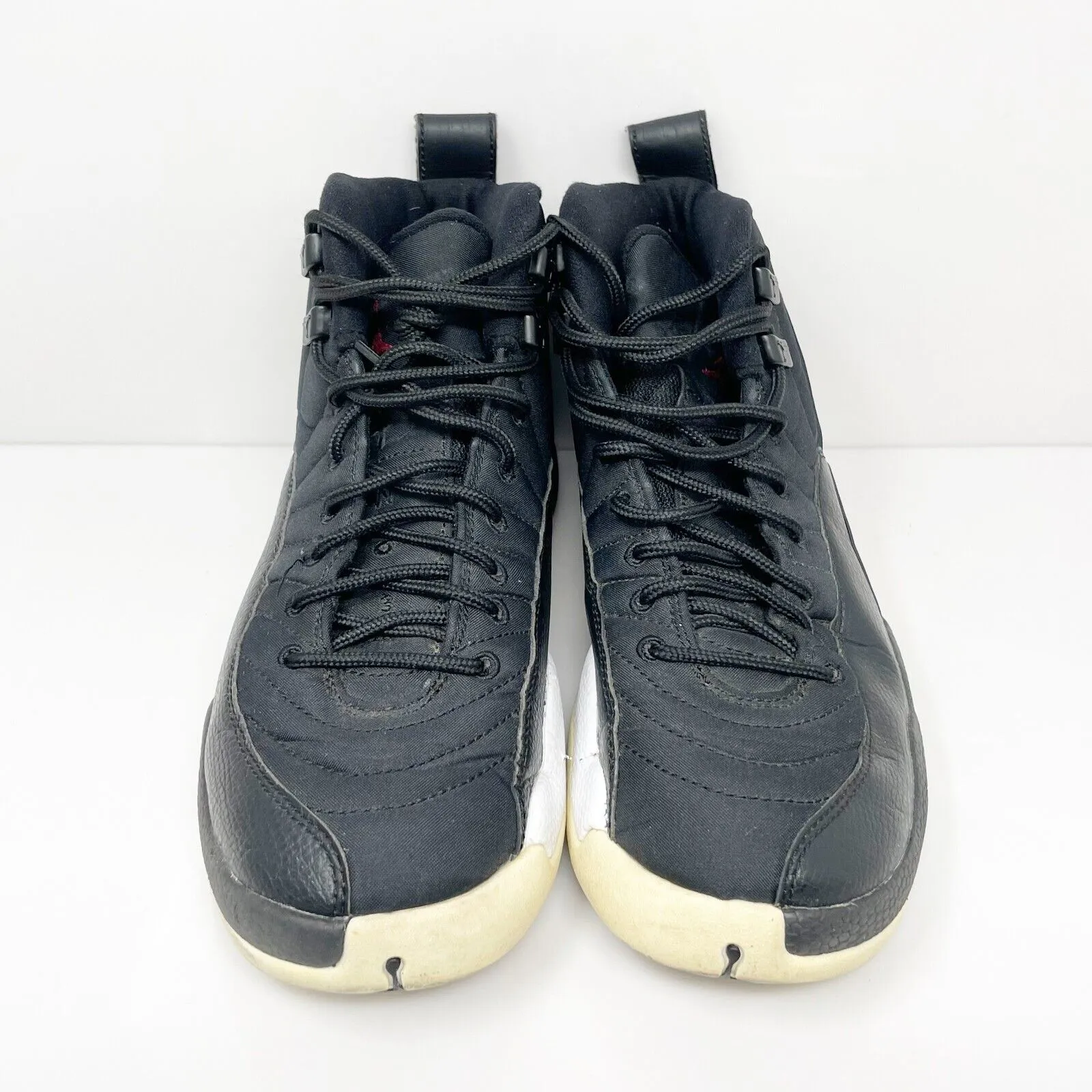 Nike Boys Air Jordan 12 153265-004 Black Basketball Shoes Sneakers Size 5.5Y