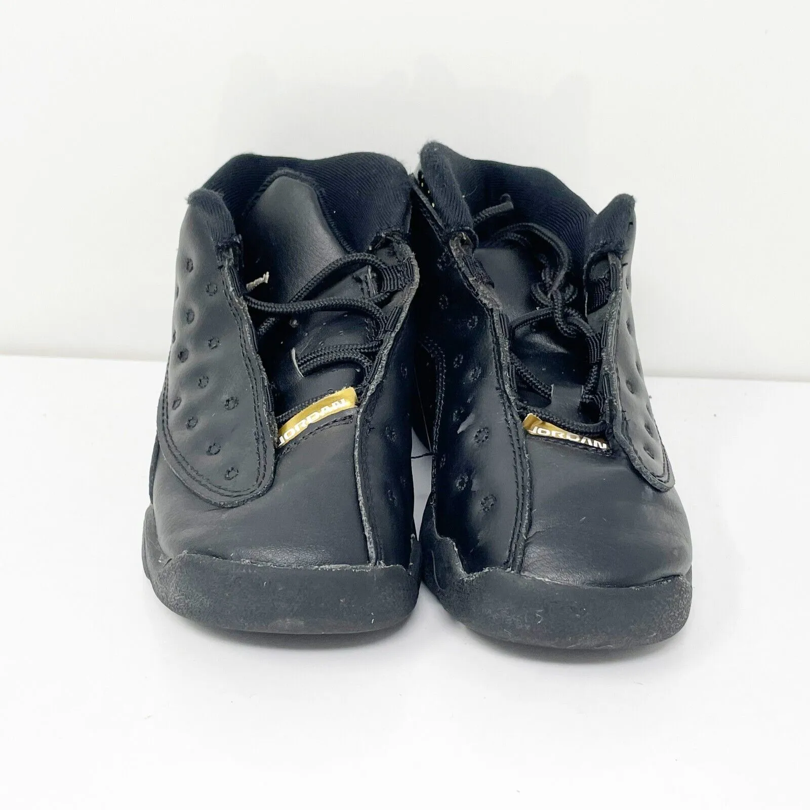 Nike Boys Air Jordan 13 DC9442-007 Black Basketball Shoes Sneakers Size 8C