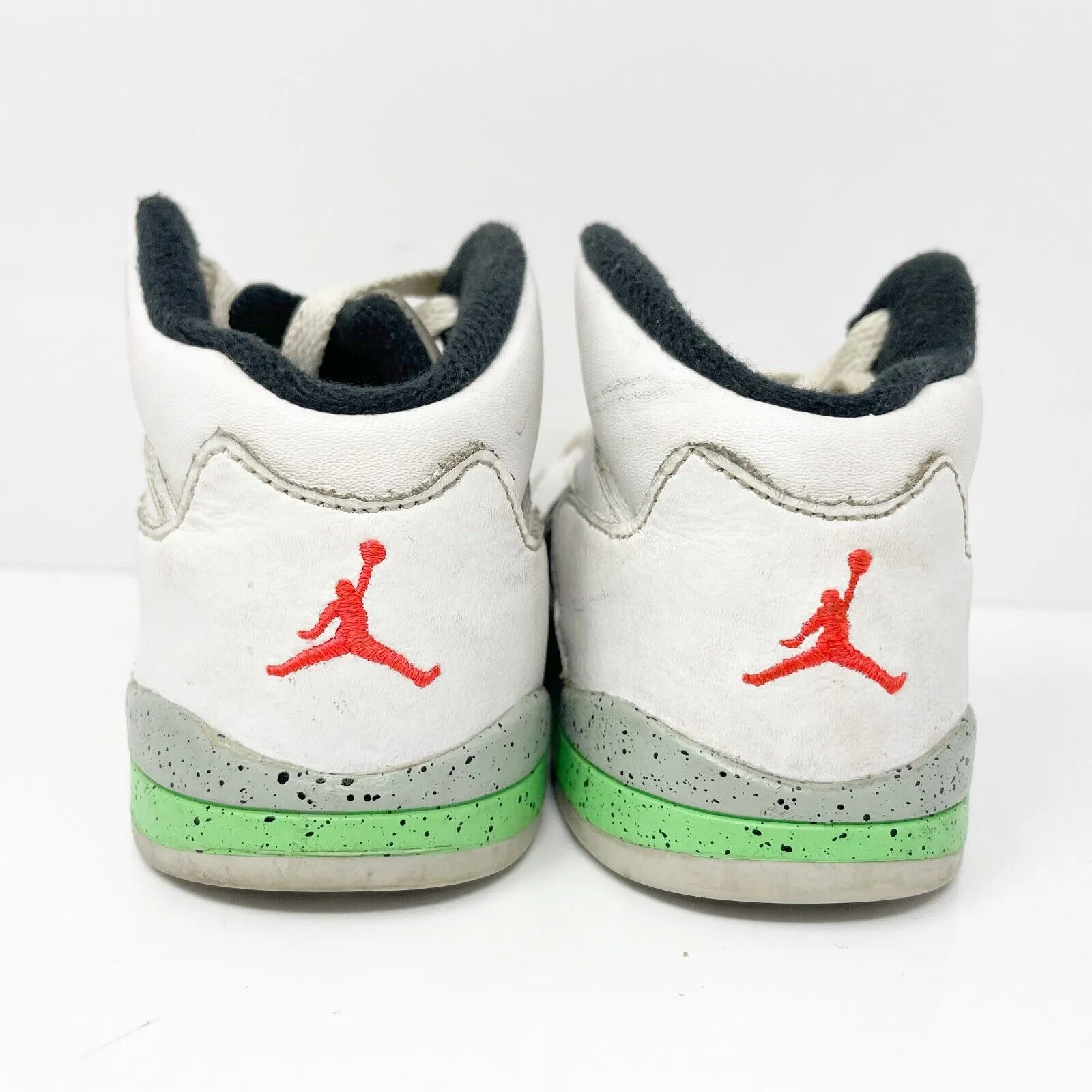 Nike Boys Air Jordan 5 440890-115 White Basketball Shoes Sneakers Size 7C