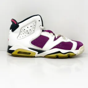 Nike Boys Air Jordan 6 543390-127 Purple Basketball Shoes Sneakers Size 5Y