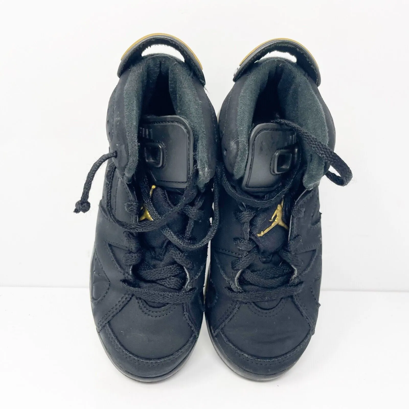 Nike Boys Air Jordan 6 SE CT4965-007 Black Basketball Shoes Sneakers Size 11C