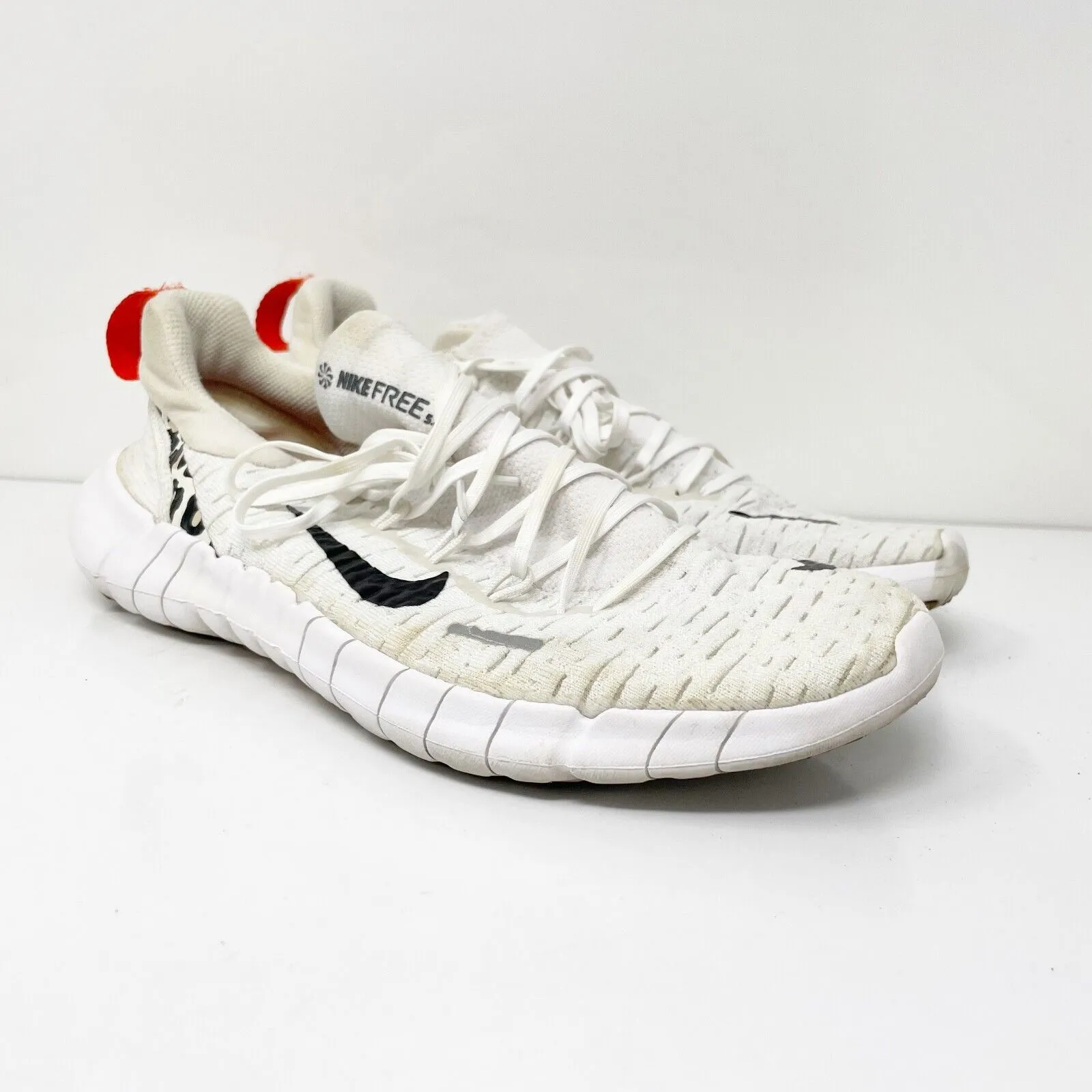 Nike Womens Free Run 5.0 NN DZ5217-100 White Running Shoes Sneakers Size 9