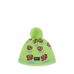 Noah Men’s Roses Beanie  Lime