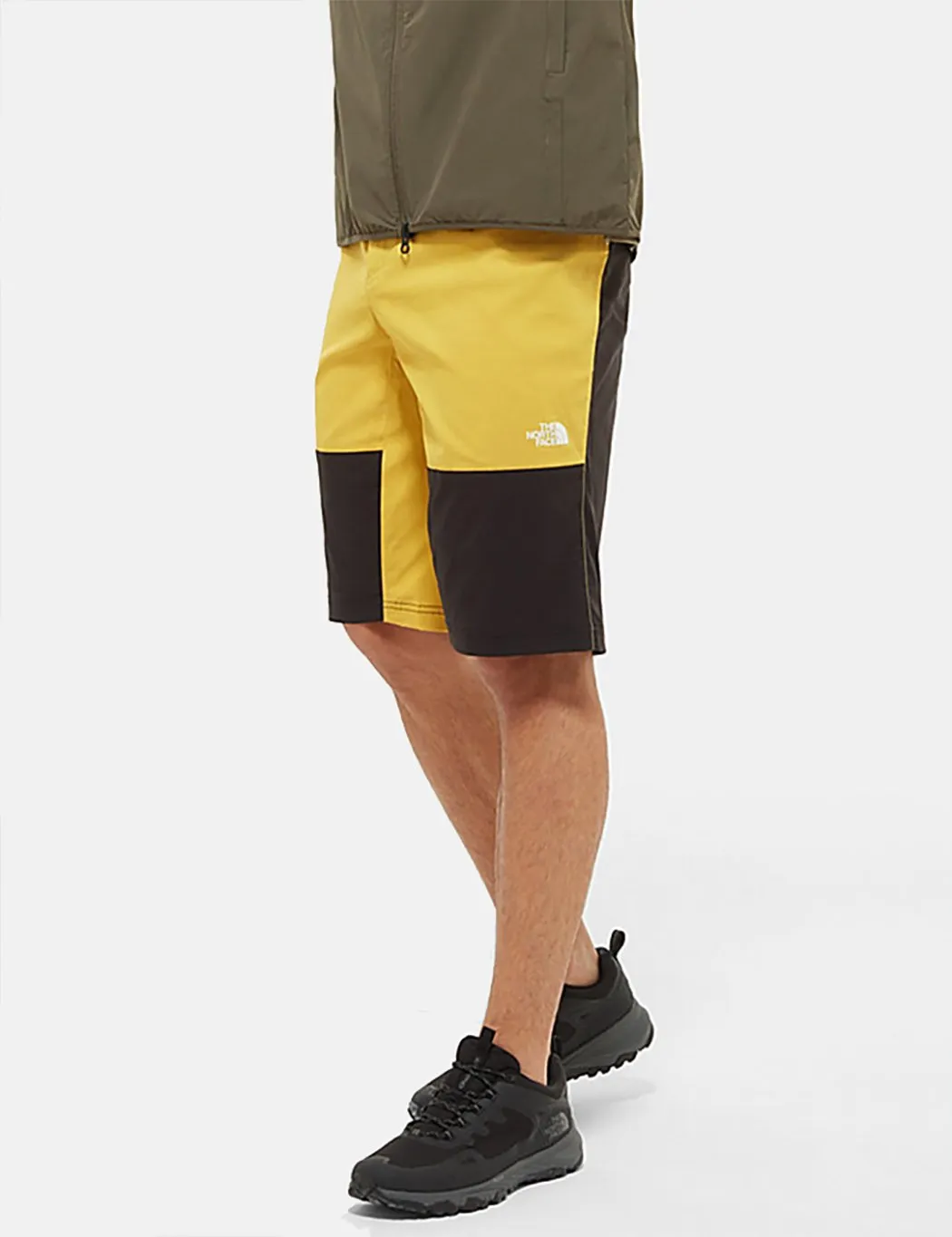 North Face Climb Shorts - Bamboo Yellow