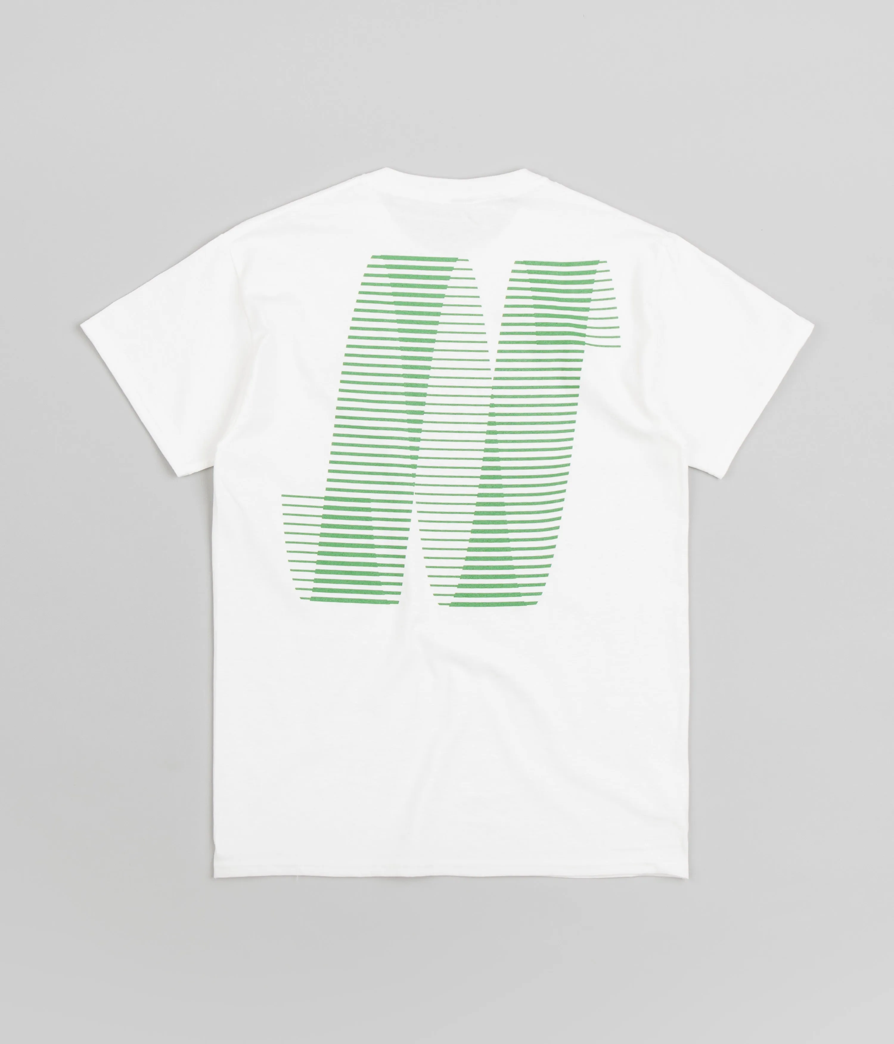 North N Logo T-Shirt - White / Green