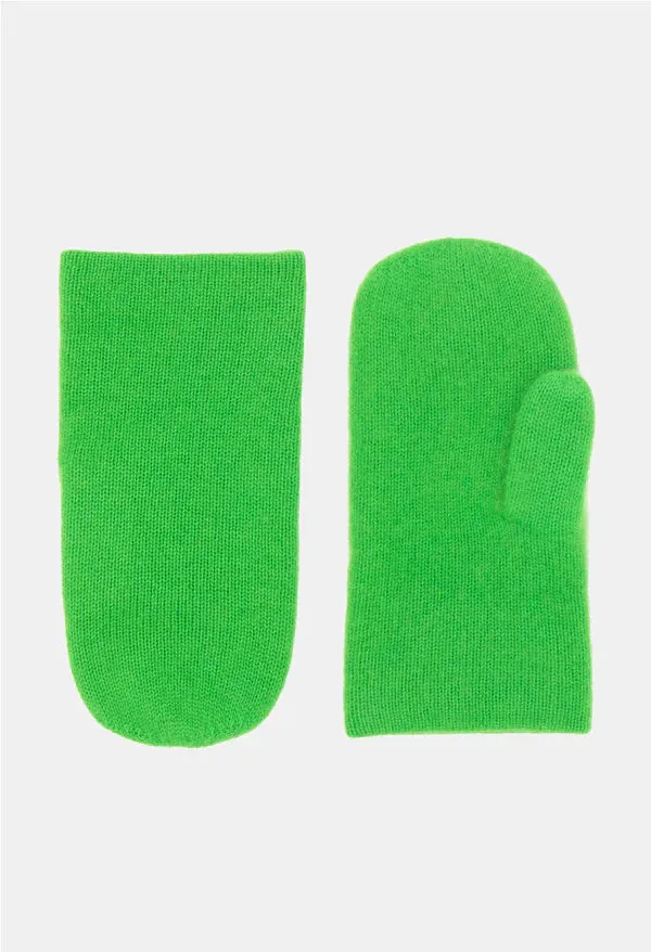 PAN MITTENS NEON GREEN - V VON GOAT