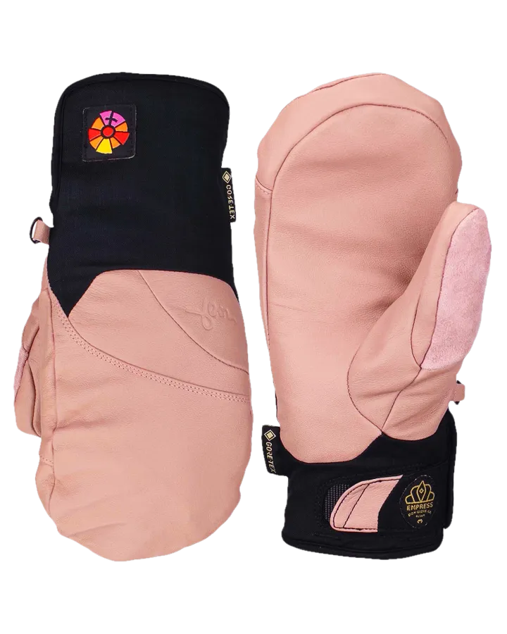 POW Empress GTX Women's Mittens + Active - Rose - 2023