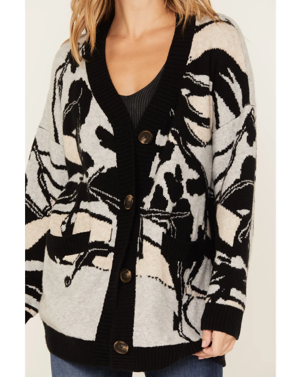 Product Name:  Idyllwind Women's Alice Floral Abstract Cardigan