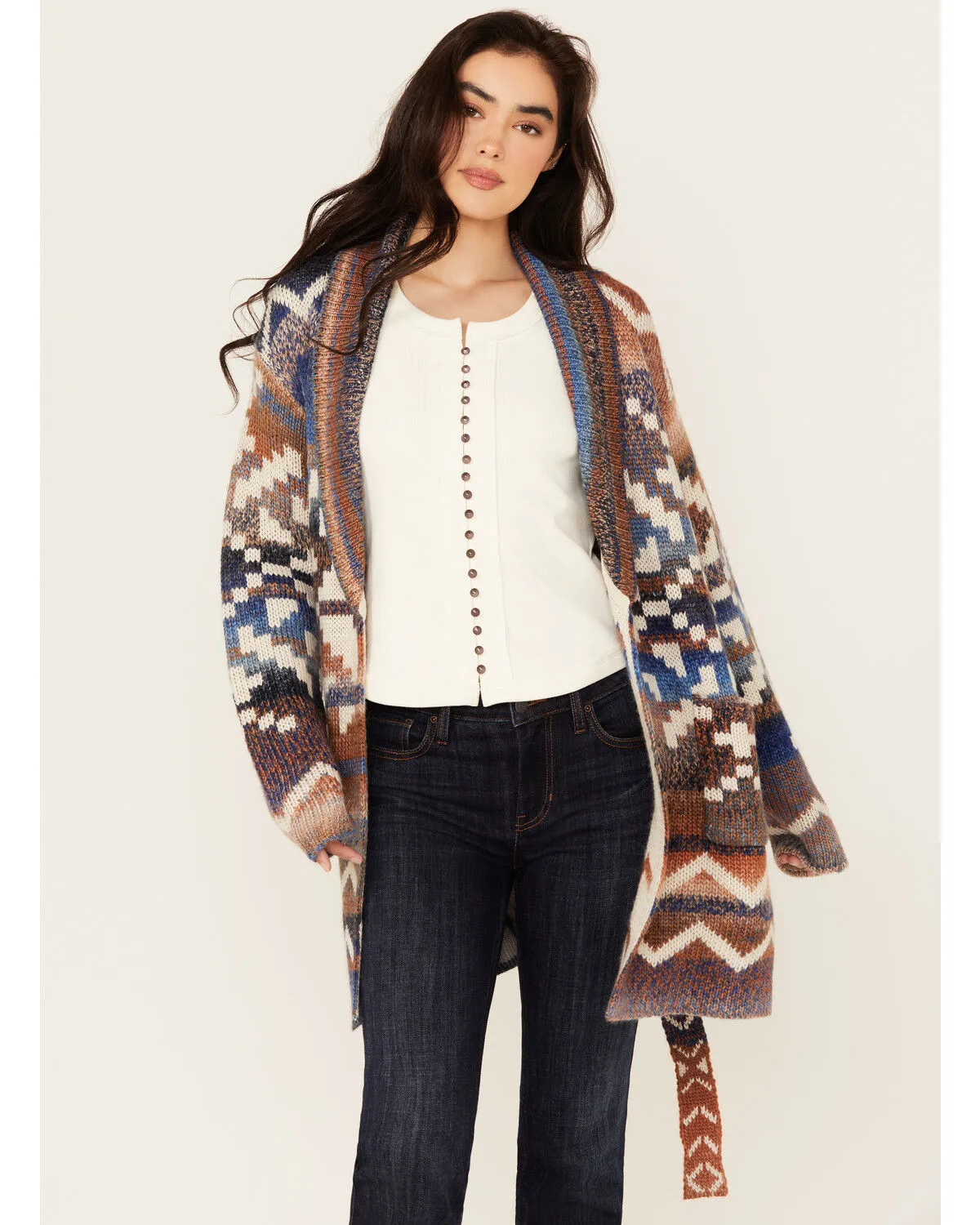 Product Name:  Idyllwind Women's Myhr Southwestern Print Cardigan