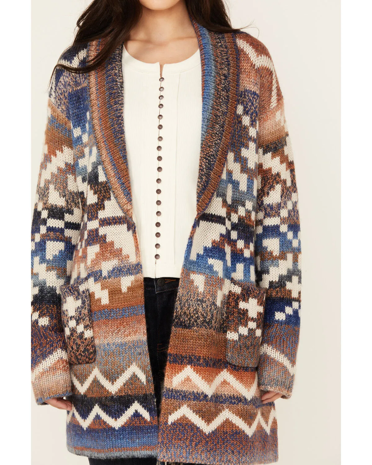 Product Name:  Idyllwind Women's Myhr Southwestern Print Cardigan