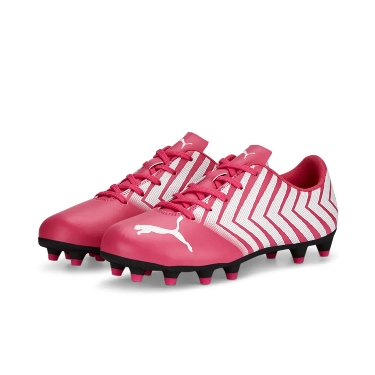 PUMA Tacto II FG/AG Jr (Pink/White)