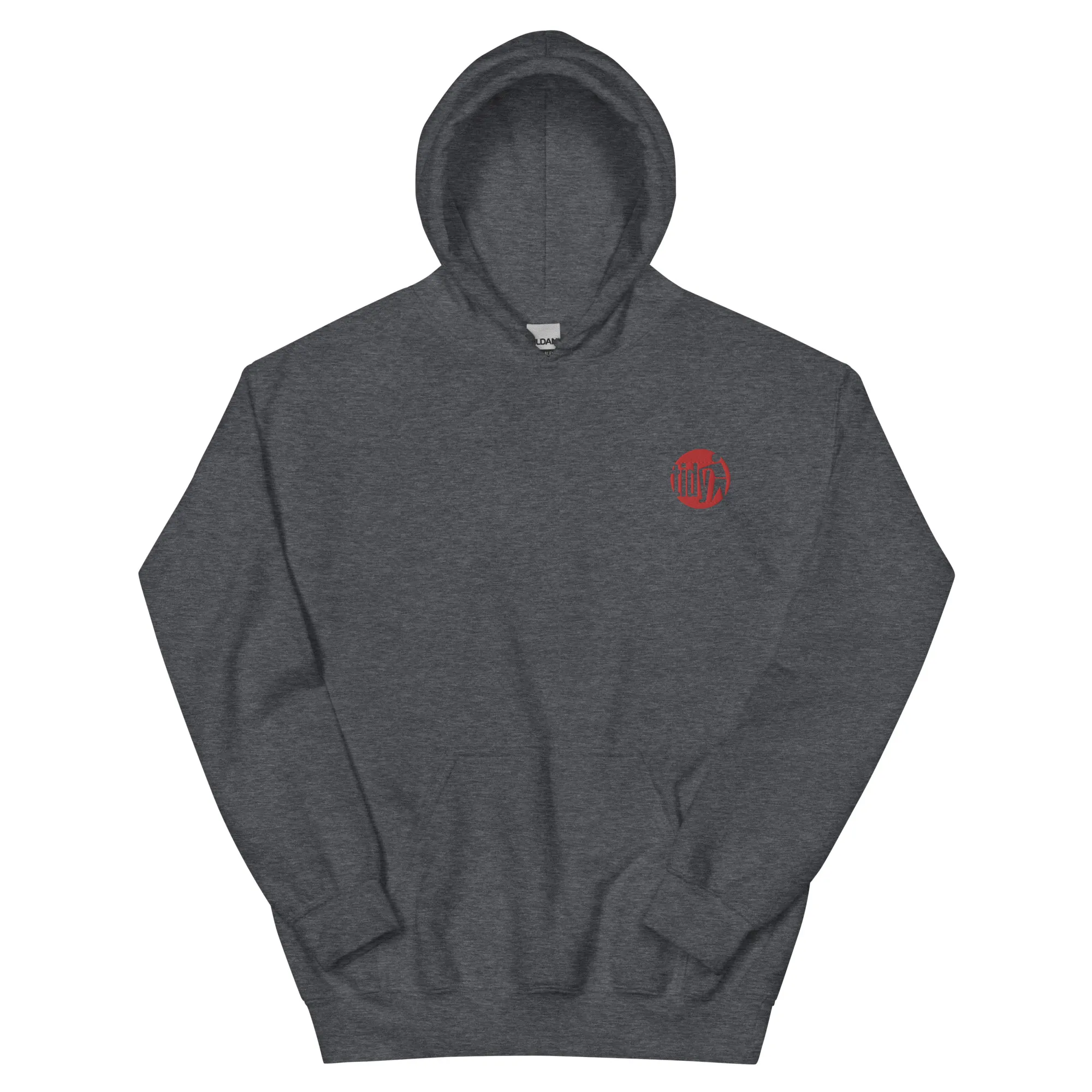 Red Tidy Hoodie (embroidered)