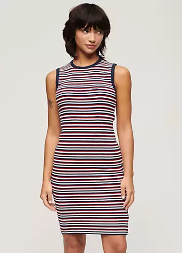 Rib Bodycon Midi Dress by Superdry | Look Again