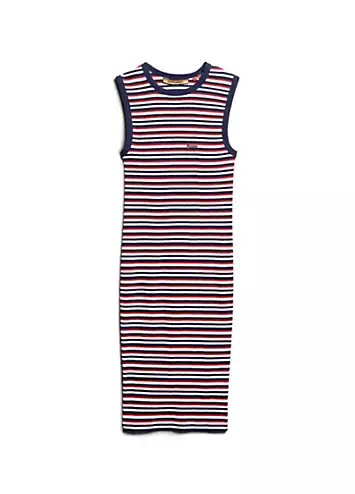 Rib Bodycon Midi Dress by Superdry | Look Again