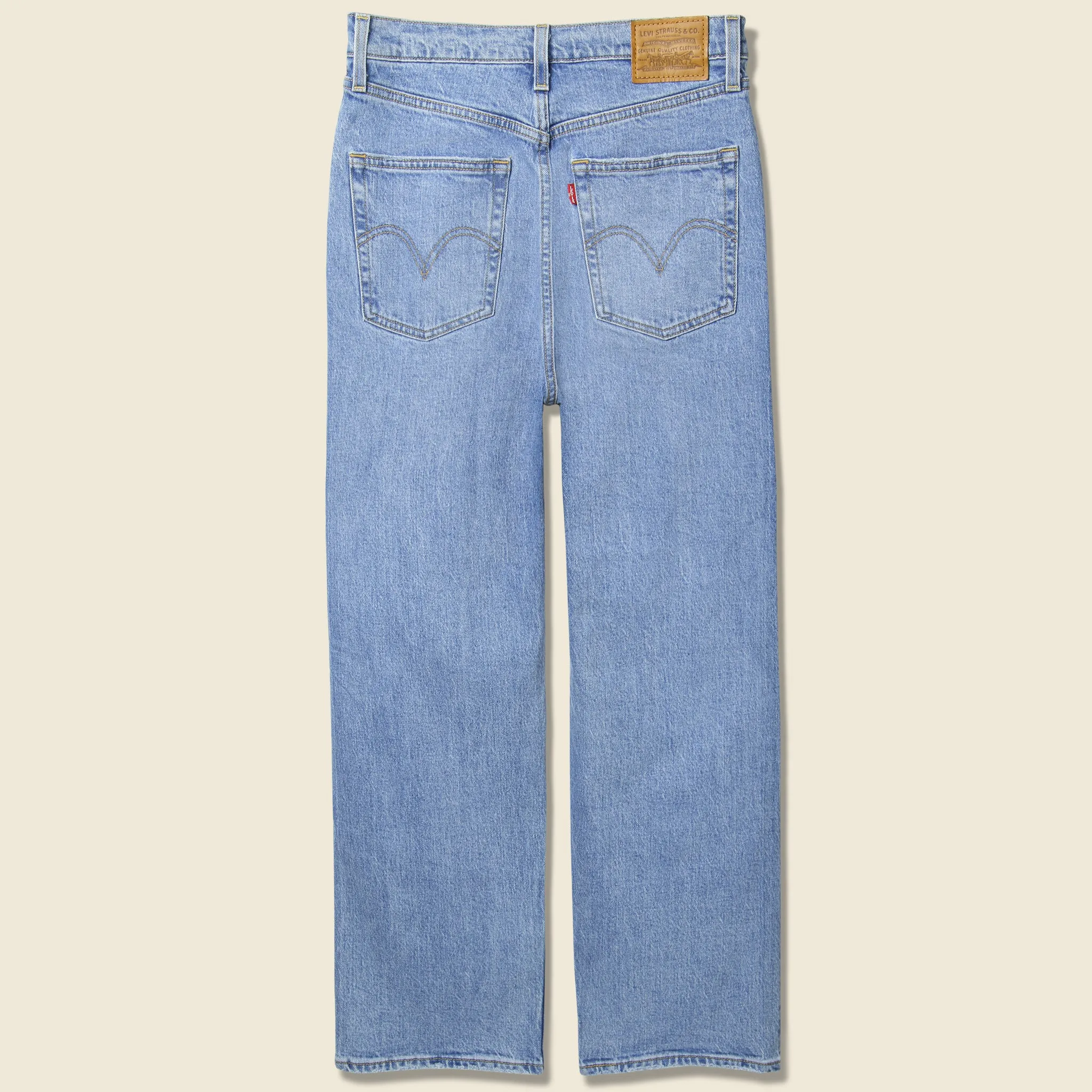 Ribcage Straight Ankle Jean - Tango Fade