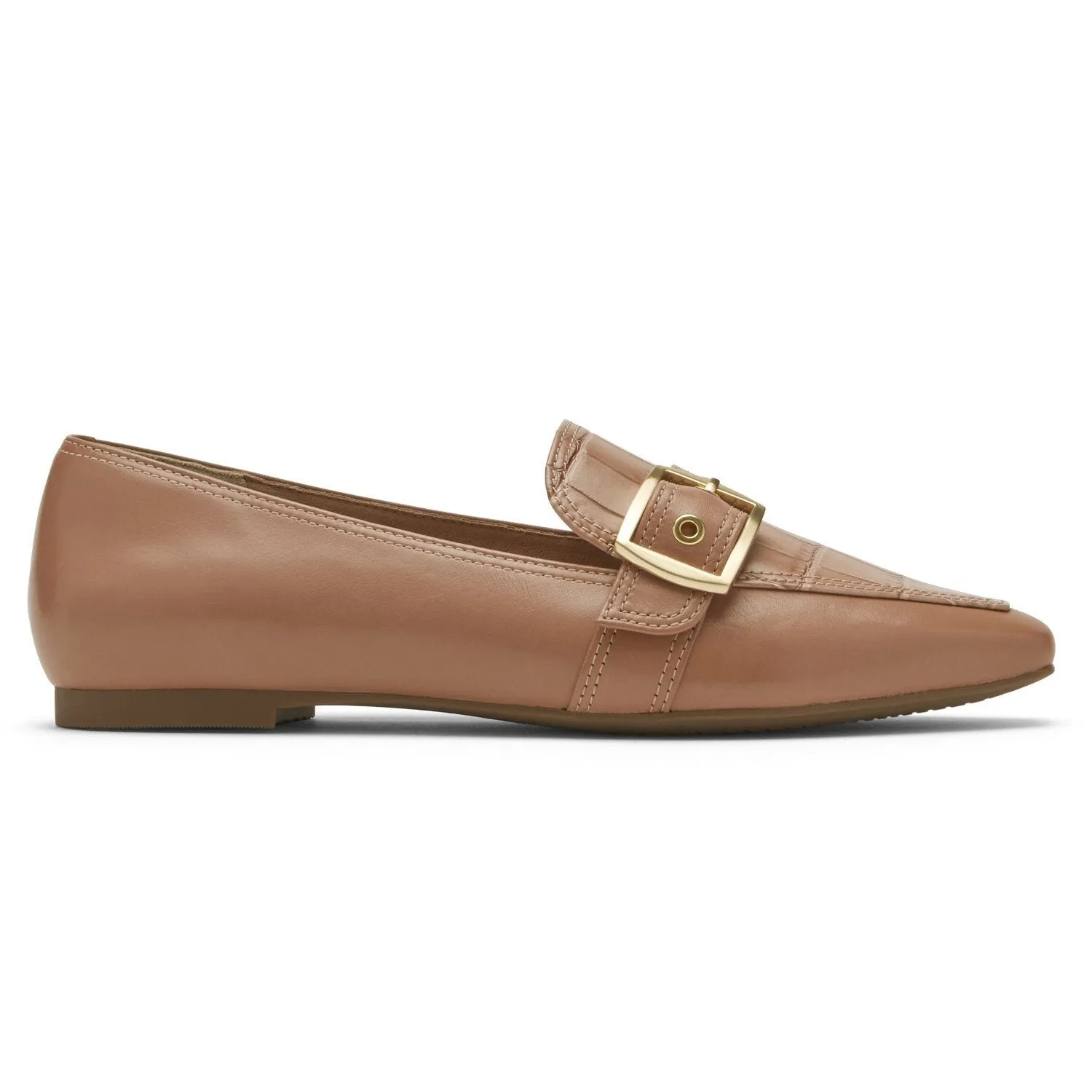 Rockport Womens Total Motion Laylani Buckle Loafers