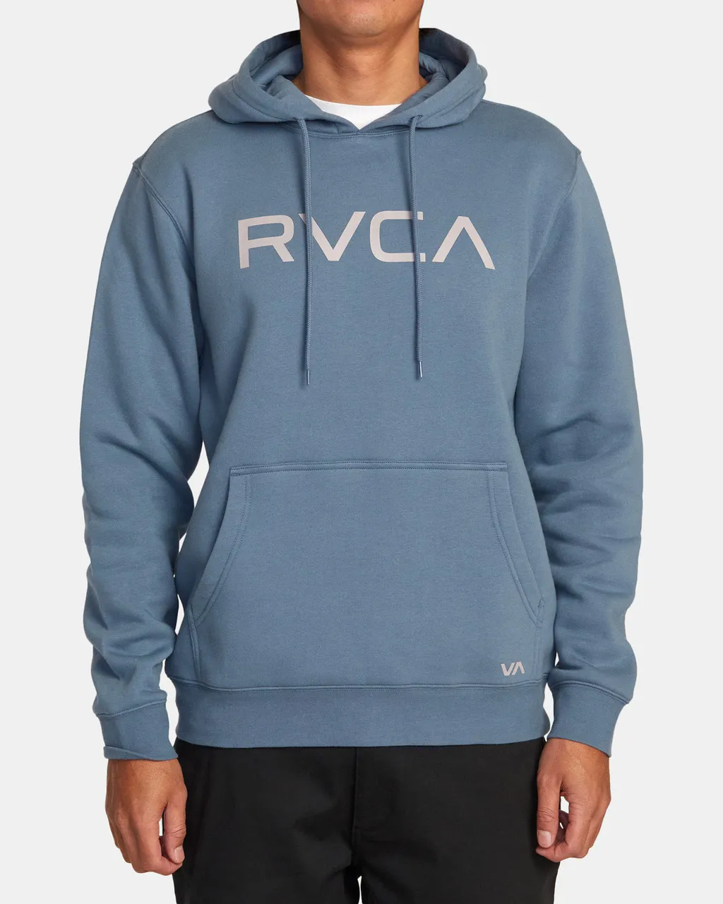 (SALE!!!) RVCA Big RVCA Hoodie - Industrial Blue