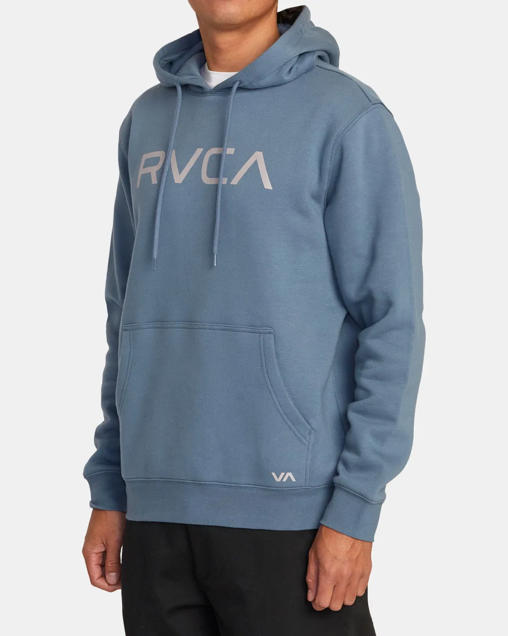 (SALE!!!) RVCA Big RVCA Hoodie - Industrial Blue