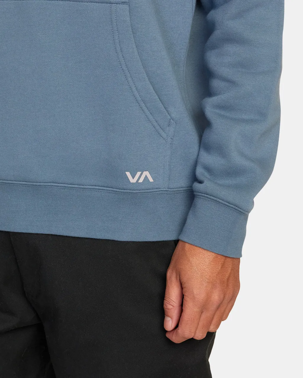 (SALE!!!) RVCA Big RVCA Hoodie - Industrial Blue