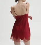 Simone Perele - Nocturne Silk Chemise | Tango Red