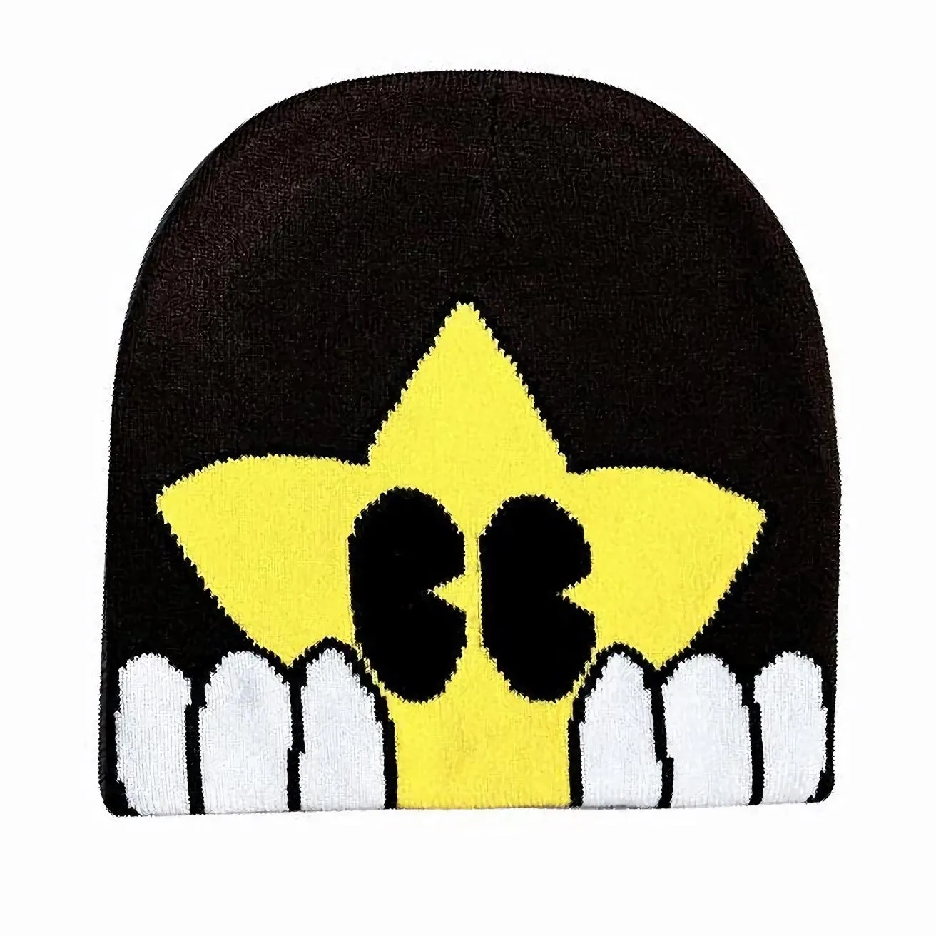 Star Friend Jacquard Knit Beanie