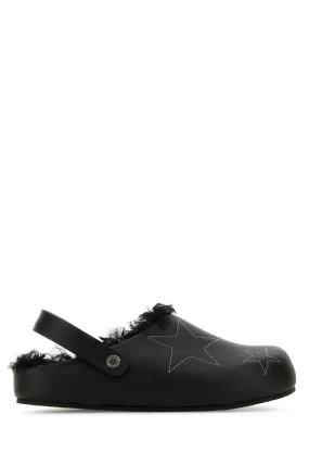 Stella Mc Cartney Black Alter Mat Elyse Slippers