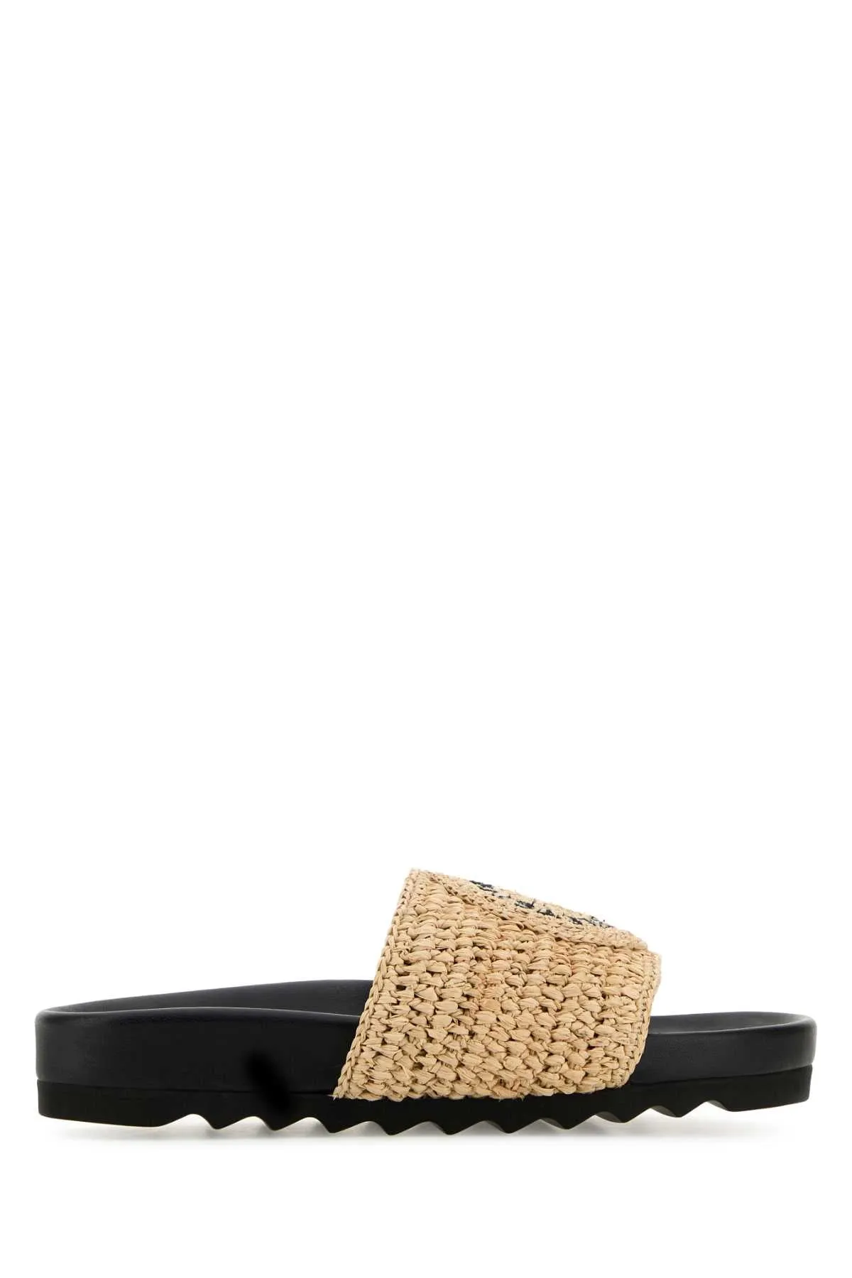 Stella Mc Cartney Raffia Elyse Slippers