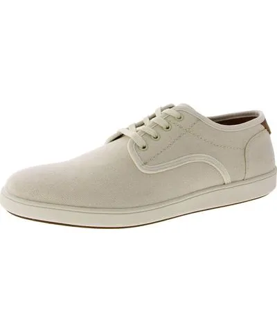 Steve Madden Fenta Mens Canvas Lace-Up Fashion Sneakers