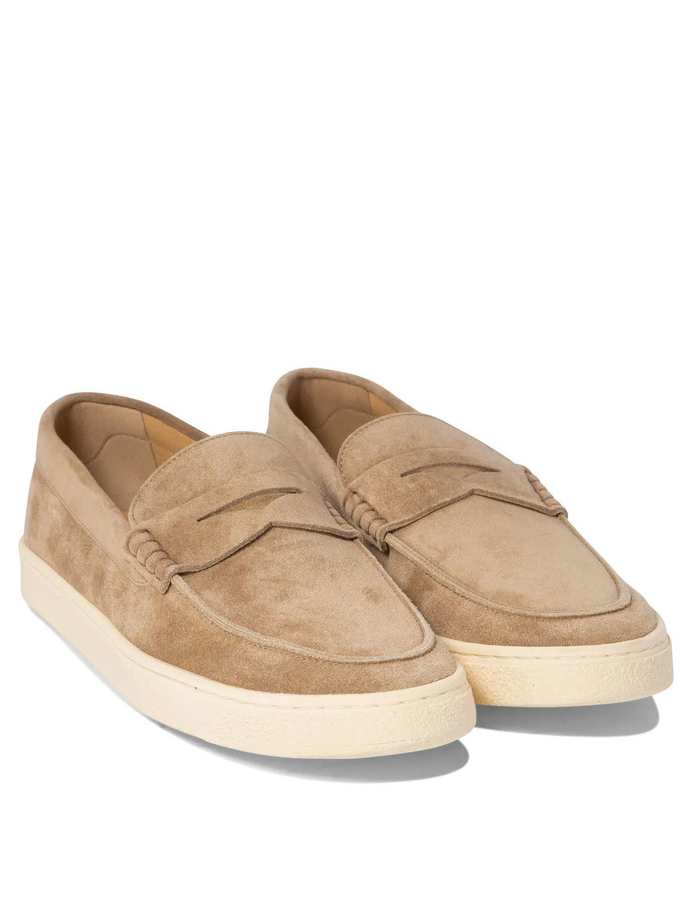 SUEDE LOAFERS