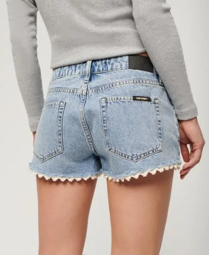 Superdry Denim Hot Shorts Spring Vintage Custom