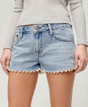 Superdry Denim Hot Shorts Spring Vintage Custom