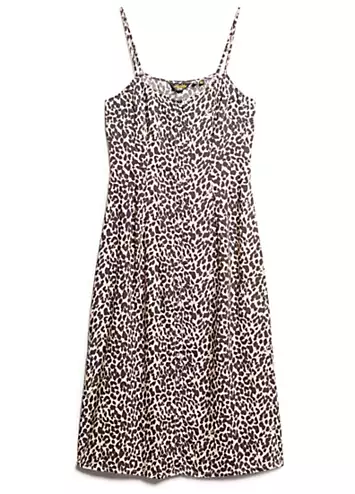 Superdry Print Button Cami Midi Dress | Grattan