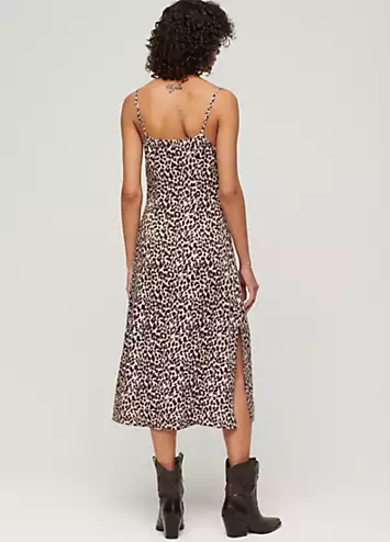 Superdry Print Button Cami Midi Dress | Grattan