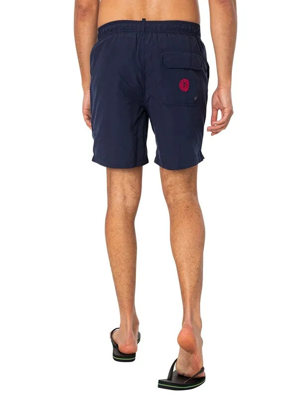 Superdry Vintage Polo 17 Swim Shorts - Richest Navy