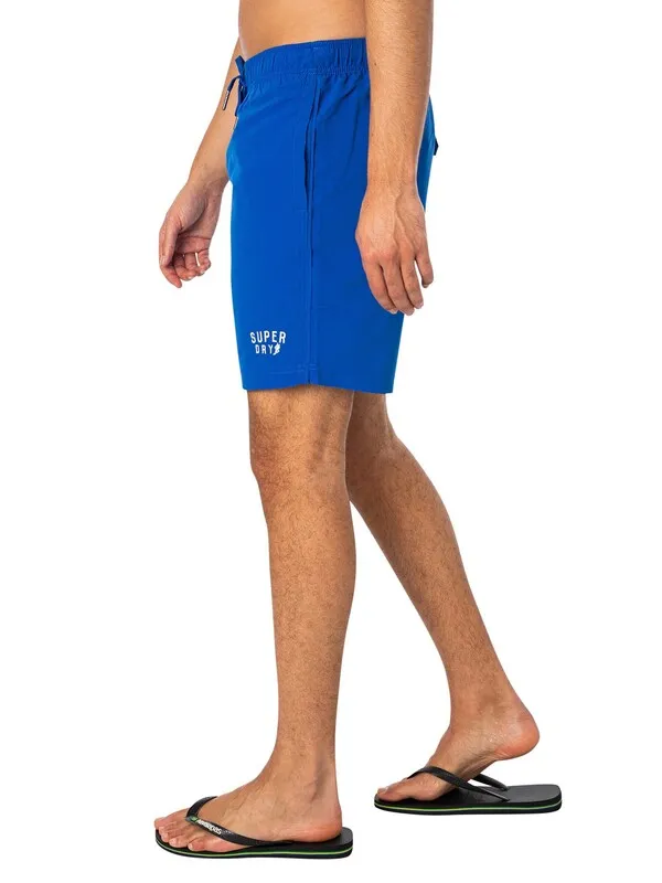 Superdry Vintage Polo 17 Swim Shorts - Voltage Blue